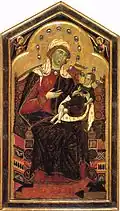 Madonna Galli-Dunn, c. 1265 (120 x 70&nbsp;cm) Pinacoteca nazionale, Siena.