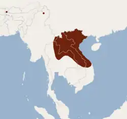 Map of range