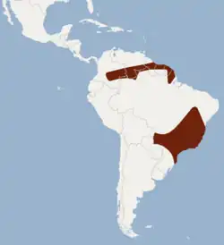 Map of range