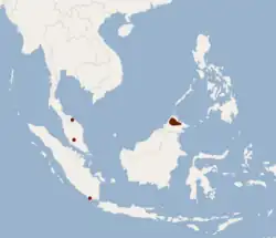 Map of range
