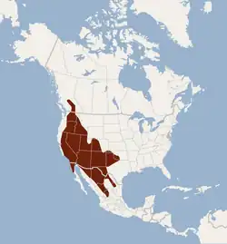 Map of range