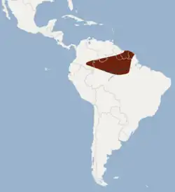 Map of range