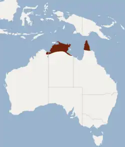 Map of range