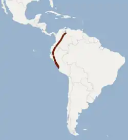 Map of range