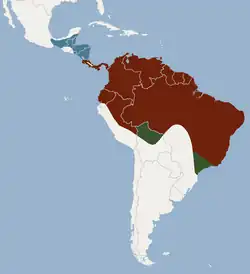 Map of range
