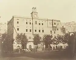 Three-story palace