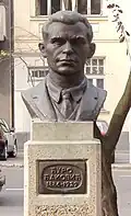 Bust of Đuro Đaković in Belgrade