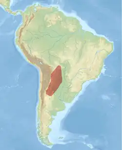 Map of range
