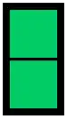 The single free domino