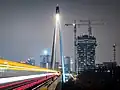 Marina Tower under construction in December 2020