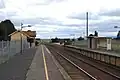 Northbound view from Platform 2, January 2010, ten years prior to it being rebuilt