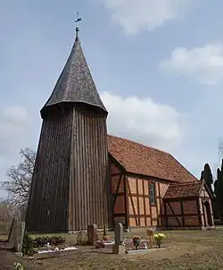 Village church in Ellingen