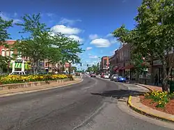 Main Street in downtown Anoka, July 2009