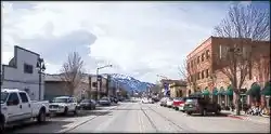 Main Avenue in Downtown Chewelah, 2018