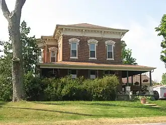 The historic Christopher Souder House