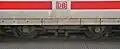 Closeup of a bogie