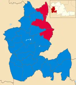 2021 results map
