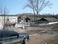 Mechanical factory and a church