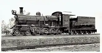 East African Railways publicity photograph of no.&nbsp;2217, c. 1953