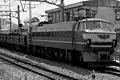 First-batch EF66 3 on a freight working in June 1984