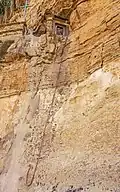 The way up to the monastery