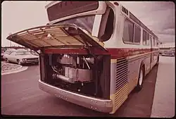 Image 268Lear Steam bus on display in Michigan in 1972 (from Steam bus)