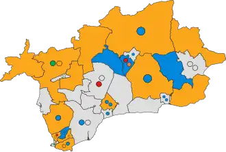 2023 results map