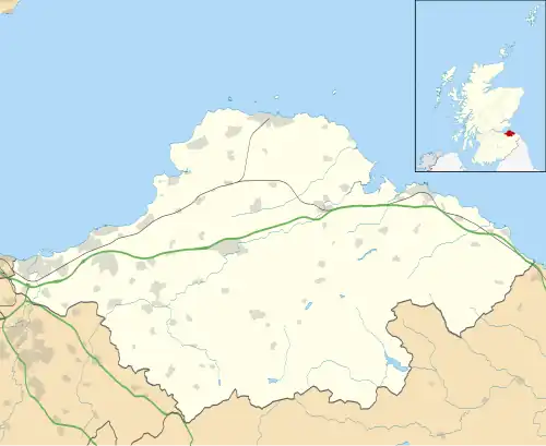 East Lothian Community Hospital is located in East Lothian