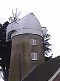 The east elevation of the mill