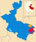 2003 results map