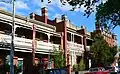 Eastbourne House and terraces, East Melbourne (1906). A private hospital with an attached terrace pair, likely designed by Robert Haddon.