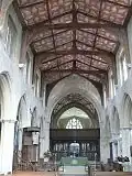 Roof of the nave