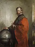 John George Bartholomew (cartographer) by Edward Arthur Walton (1911)