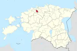 Kiili Parish within Harju County.