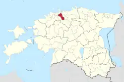 Rae Parish within Harju County.