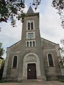 The church in Dampvitoux