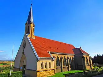 The church in Heining-lès-Bouzonville