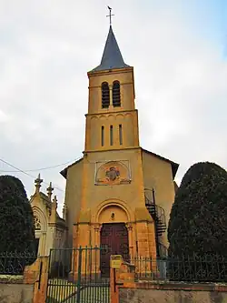 The church in Laquenexy