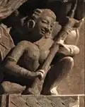 Eka-tantri vina, from sculpture "Guardians of the eight directions"