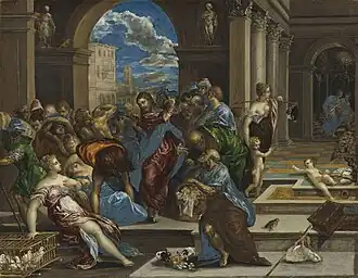 Christ Driving the Money Changers from the Temple