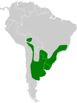 Map of range