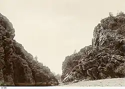 Emily Gap, 1900