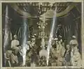 Dinner being hosted in the encircling room, [circa] 1911