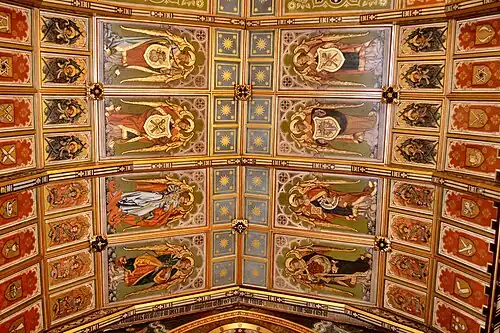 The ceiling