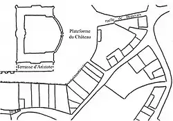 Sketch of the castle