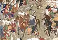 Heydar Mirza with his retinue entering Istanbul