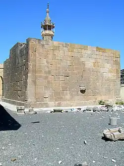 The remains of the 2nd-century Roman temple of Tyche in as-Sanamayn, 2008