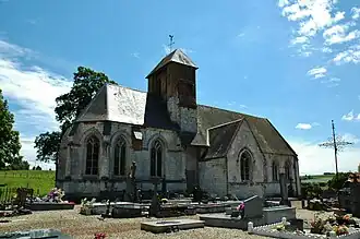 The church of Estrée-Wamin