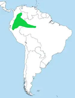 Map of range