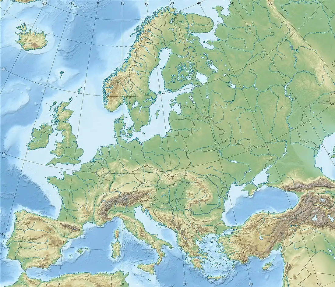 Kyiv is located in Europe